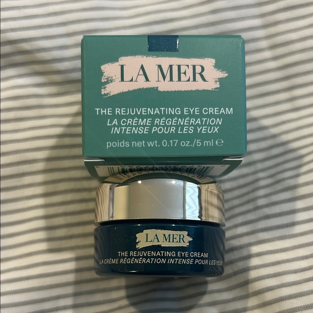 La Mer😉1-Mini The Rejuvenating Eye Cream 0.17 oz. 5 ml / New Never Used / NIB